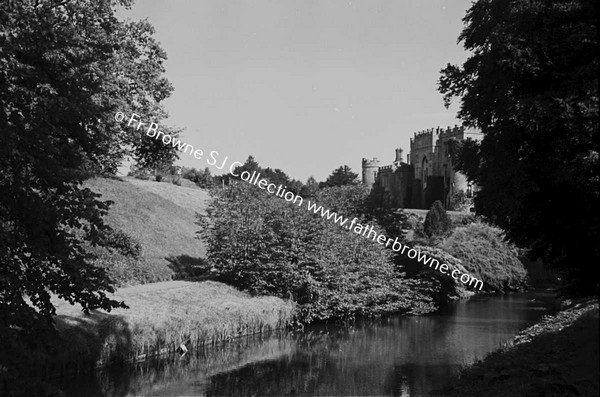 BIRR CASTLE  FROM RIVER BANK